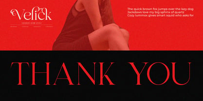 Velick Font Poster 10
