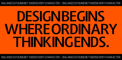 Matson Font Poster 13