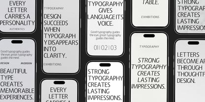 Matson Font Poster 11