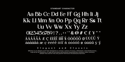 Milctey Font Poster 3