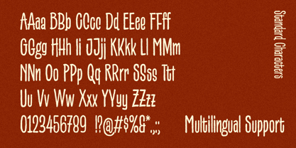 Finder Hunger Font Poster 5