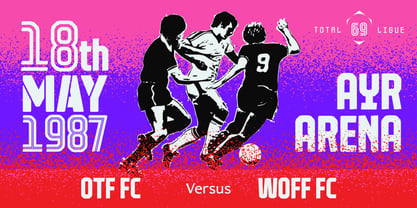 Total69 Font Poster 12