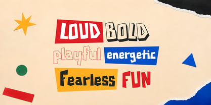Chunkriot Font Poster 7