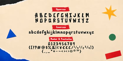 Chunkriot Font Poster 2