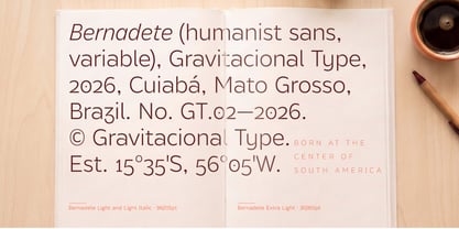 Bernadete Font Poster 11