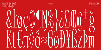 ACR Semi-Mono Font Poster 8