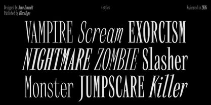 ACR Semi-Mono Font Poster 7