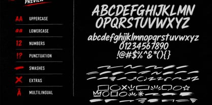 Sidewalk Rage Font Poster 6