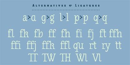 Esmeralda Font Poster 9