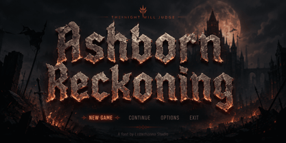 Bloodclaw Font Poster 7