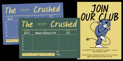 Seasat Font Poster 3