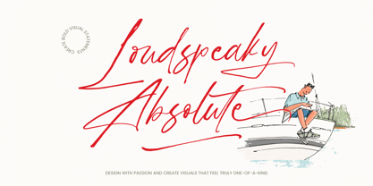 Loadspeaky Absolute Font Poster 1