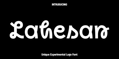 Lahesan Font Poster 1