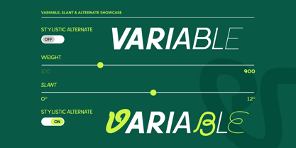 Scramble Font Poster 11