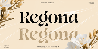 Regona Font Poster 1