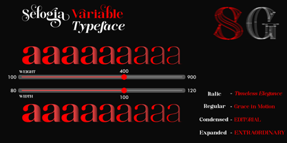 Selogia Font Poster 3