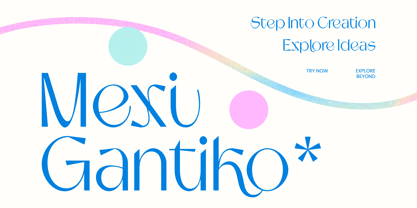 Mexi Gantiko Font Poster 1