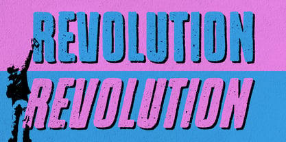 Mlue Font Poster 9