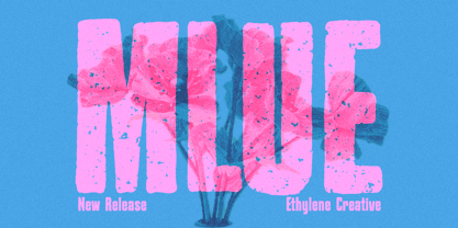 Mlue Font Poster 1