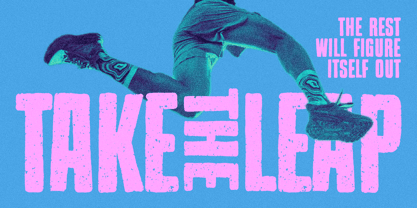 Mlue Font Poster 6