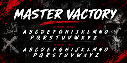 Master Victory Font Poster 7
