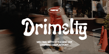 Drimelty Font Poster 1
