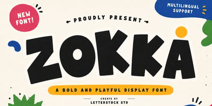 Zokka Font Poster 1