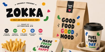Zokka Font Poster 5