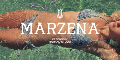 Marzena Font Poster 1