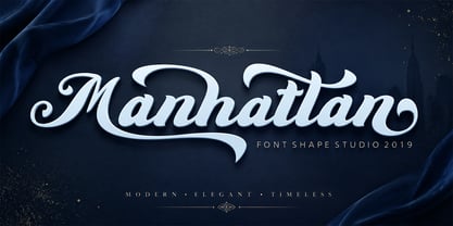 Brantley Script Font Poster 2