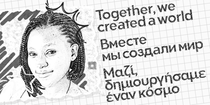 Aukim II Strokes Font Poster 4