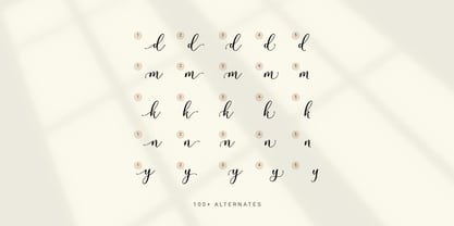 Sharapova Font Poster 5