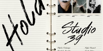 North Stroke Font Poster 10