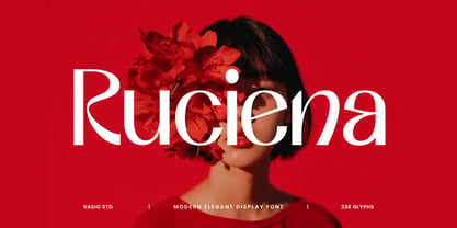 Ruciena Font Poster 1