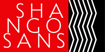 Shàngó Sans Font Poster 1