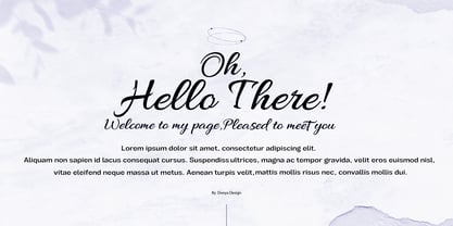 Sorivela Font Poster 2