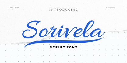 Sorivela Font Poster 1