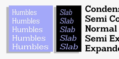 Humbles Soft Font Poster 8