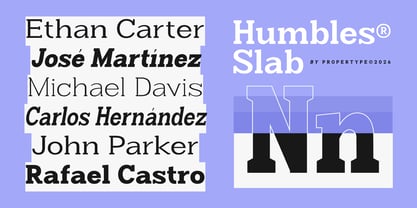 Humbles Soft Font Poster 2