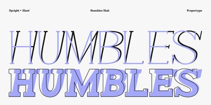 Humbles Soft Font Poster 4