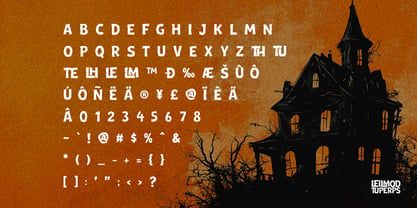 Leilmod Tuperps Font Poster 6