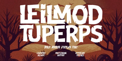 Leilmod Tuperps Font Poster 1
