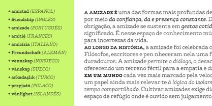 Guirnalda Font Poster 3