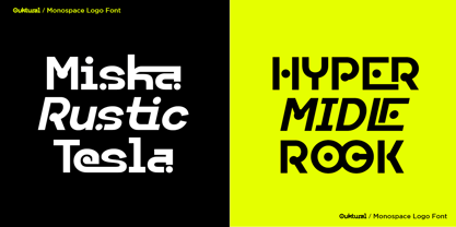 Oktural Font Poster 7
