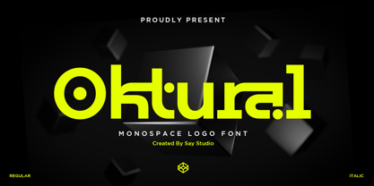 Oktural Font Poster 1