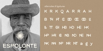 Tenquira Font Poster 2