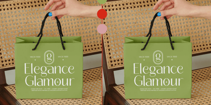 Megance Glamour Font Poster 9