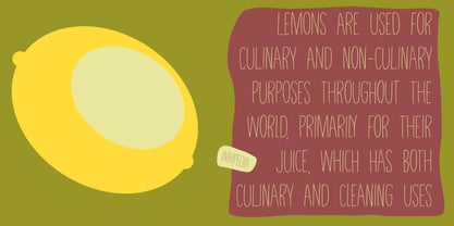 Lemony Crumpet Pro Font Poster 3