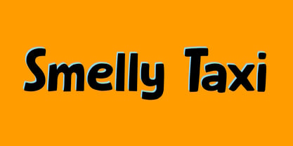 Smelly Taxi Pro Font Poster 1