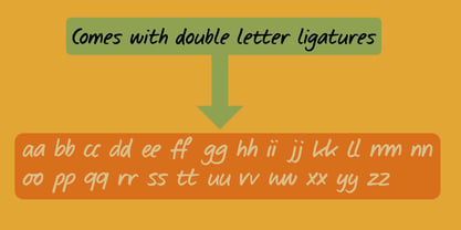 Seville Orange Pro Font Poster 5